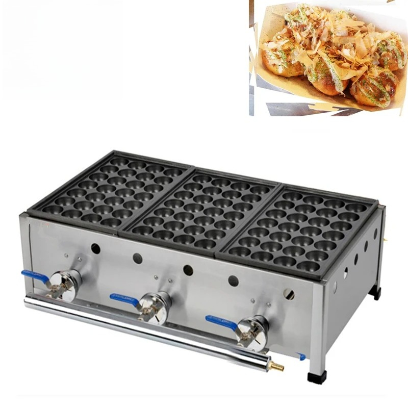 Takoyaki Grill Plate - たこ焼き器 3プレート タコボールマシン 魚団子オーブン たこ焼き魚団子グリル たこ焼きメーカー