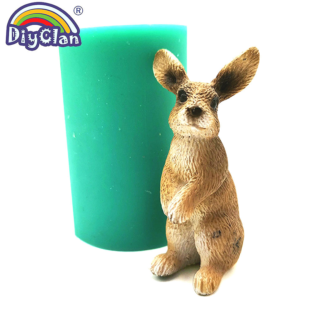 3D シミュレーションウサギシリコーン型ケーキデコレーション - Bunny Cake Mold のレビューと価格
