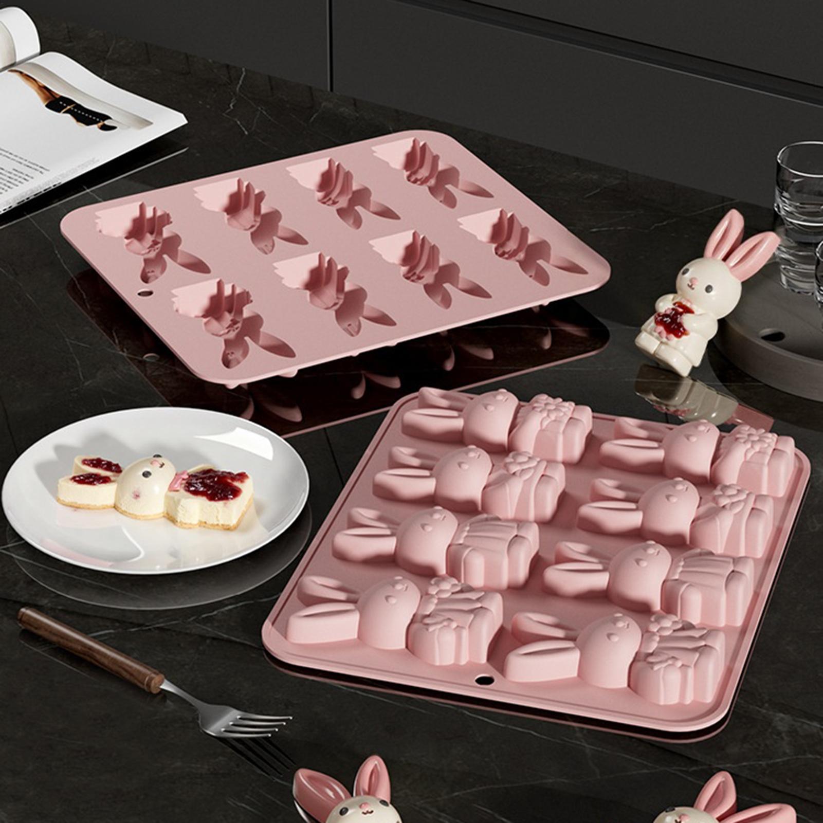 イースターバニーシリコンモールド耐熱バニー型ケーキ、アイス、 - Bunny Cake Mold のレビューと価格