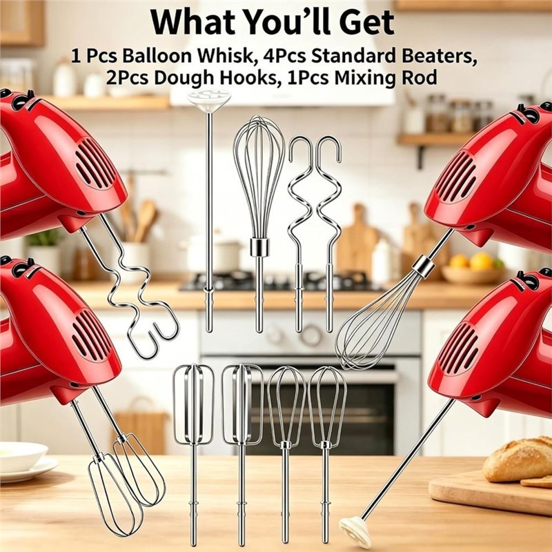 B02C-ステンレス製 キッチンエイド KHM3 KHM5  - Kitchenaid Mixer Hand Mixer のレビューと価格