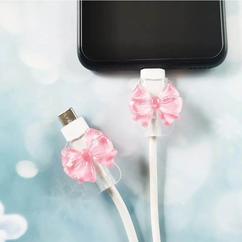 2個入り 韓国風リボン INS クリア充電データケーブルプロ - Spring Roll Wrapper のレビューと価格