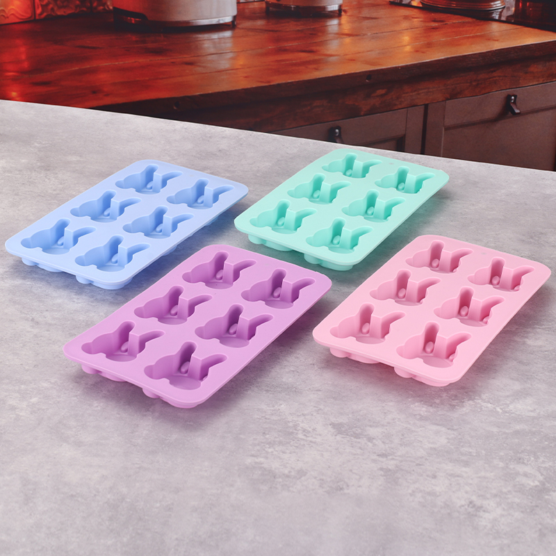 Easter-シリコンケーキ型,ウサギ型,チョコレート,デザ - Bunny Cake Mold のレビューと価格
