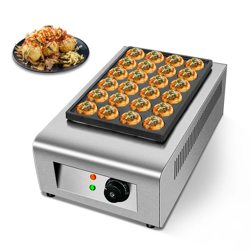 業務用大型電気たこ焼き器 3プレート 魚団子焼きグリル - Takoyaki Grill Plate のレビューと価格