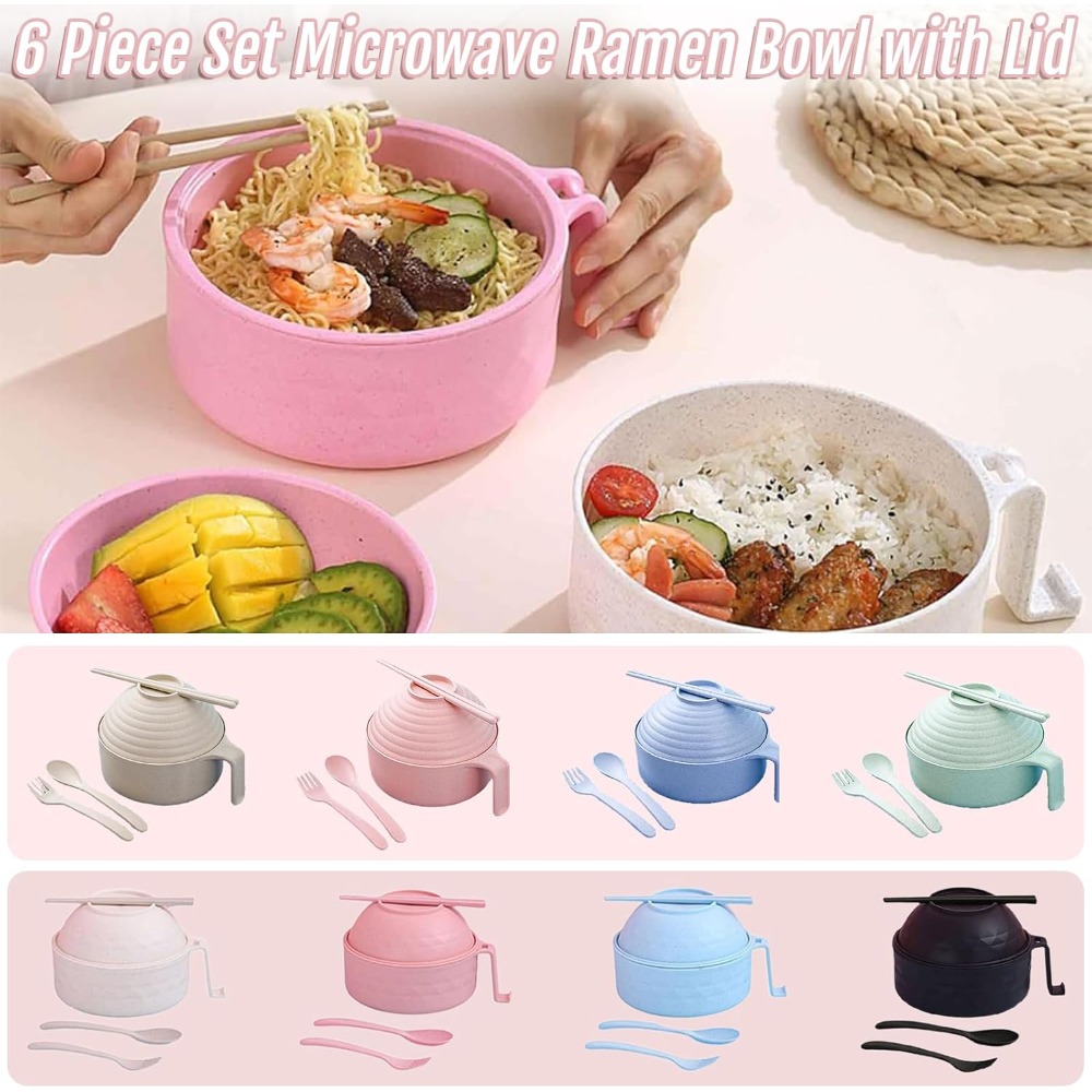電子レンジラーメンボウル6個セット ラーメンボウルセット ラ - Dim Sum Basket のレビューと価格