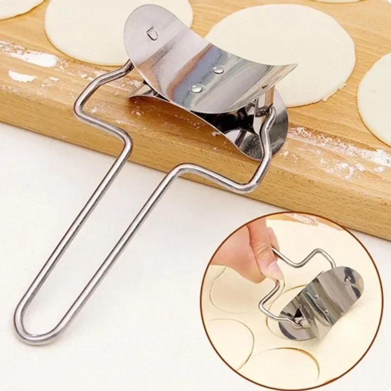 餃子の皮用生地スタンプカッター、ペストリーパイメーカー、ステ - Dumpling Press Set のレビューと価格