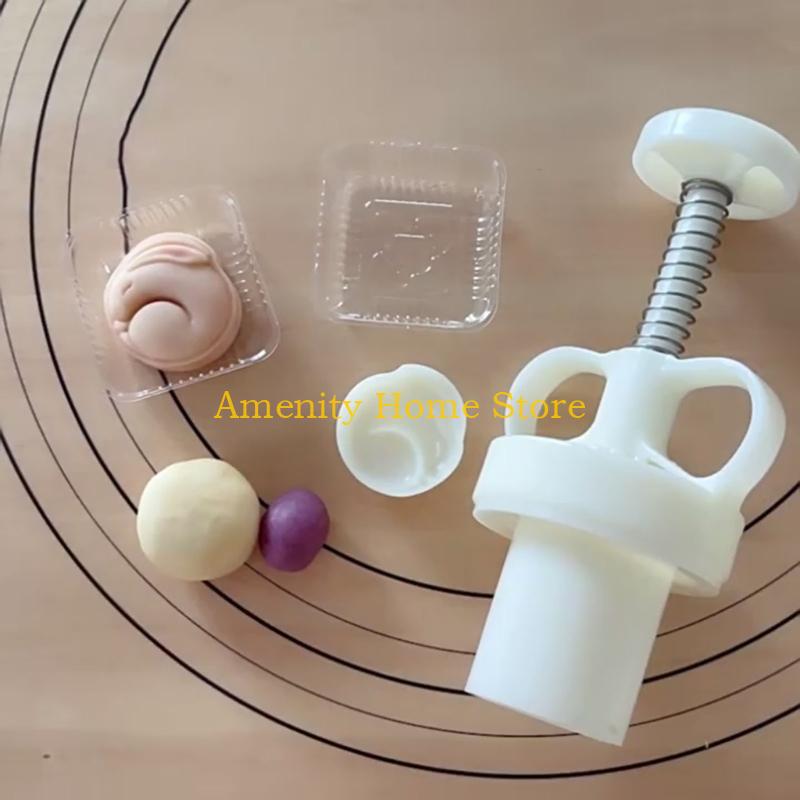 F26C 月餅型中秋節バニーパターンスタンプハンドプレス金型 - Bunny Cake Mold のレビューと価格