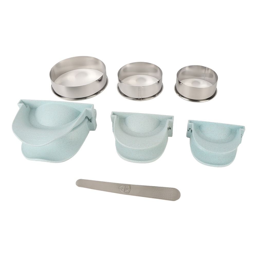 プラスチック製ステンレス鋼餃子製造キット ブルー ピンク ベ - Dumpling Press Set のレビューと価格