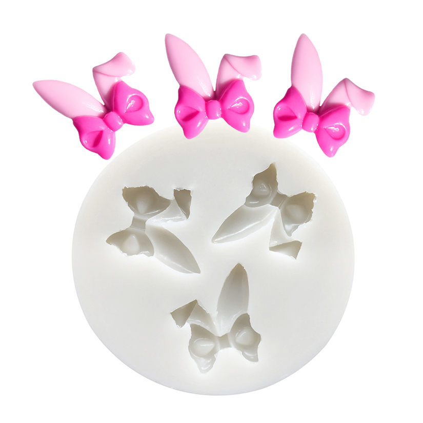 イースターバニー耳型シリコン製シュガークラフトモールドチョコ - Bunny Cake Mold のレビューと価格