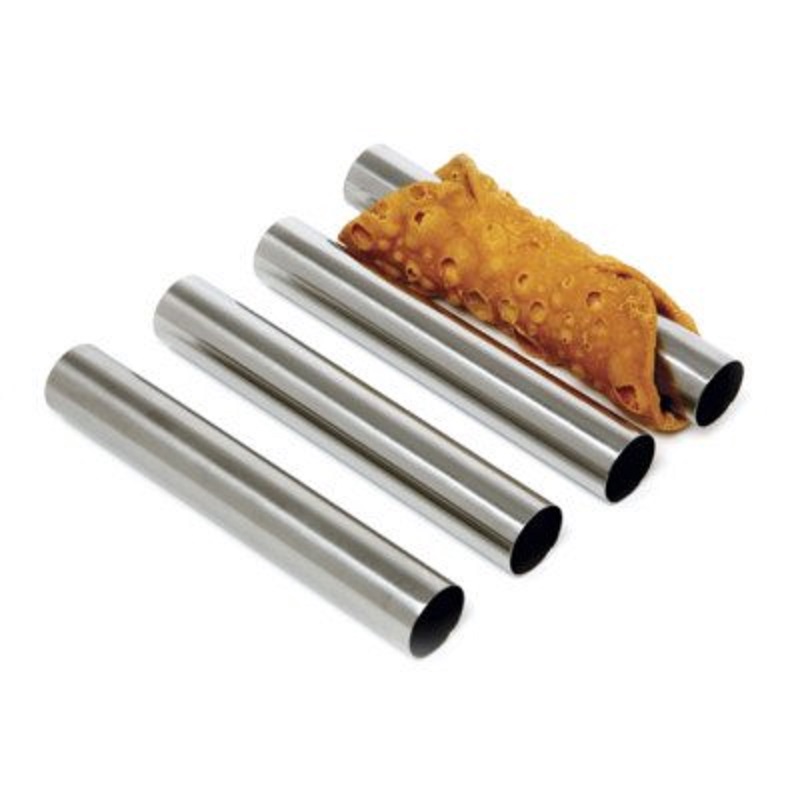Alluminum cannoliフォーム、4チューブ/パッ - Danish Pancake Pan のレビューと価格