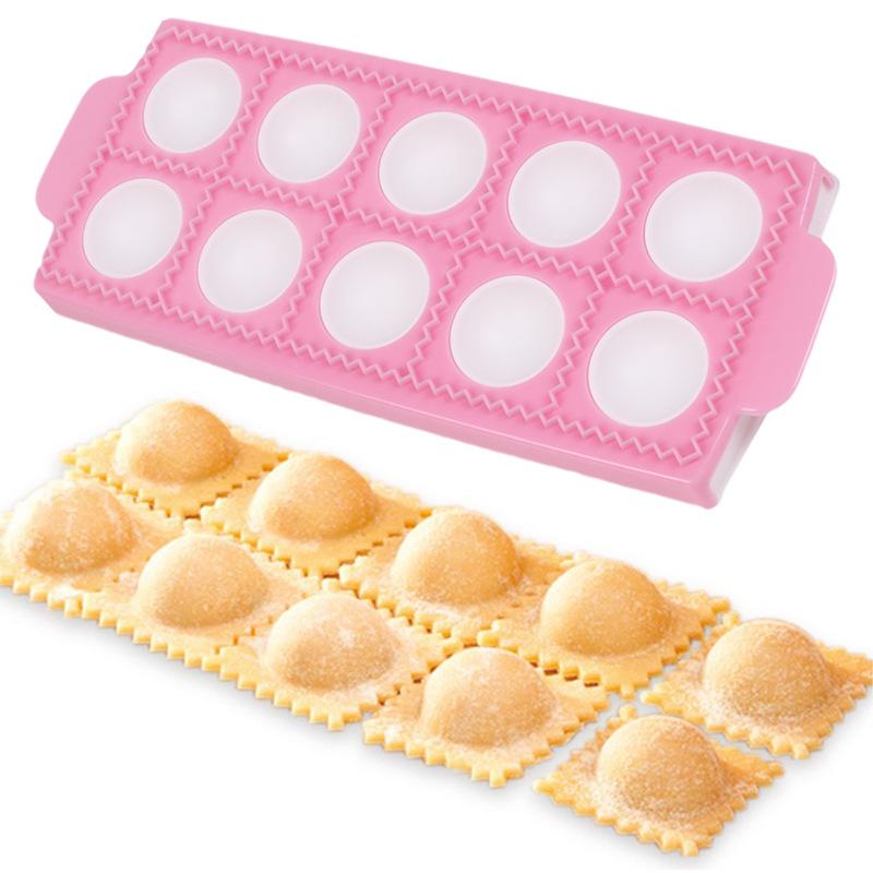 ラビオリカッターとトルテリーニ型セット、手動餃子プレス、パス - Dumpling Press Set のレビューと価格