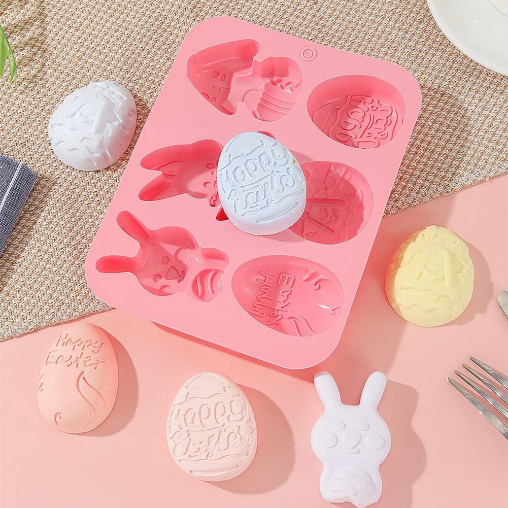バニーチョコレート型 4個入り バニー型シリコンチョコレート - Bunny Cake Mold のレビューと価格
