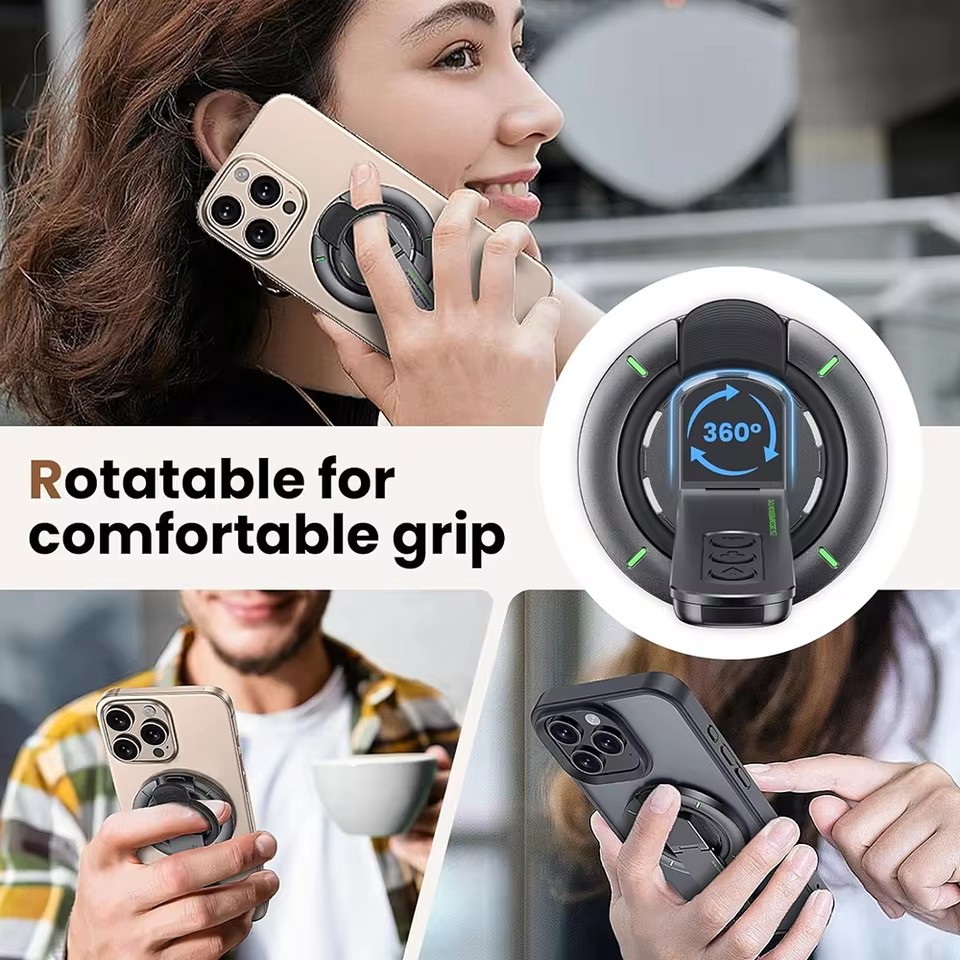1個 360 °   Roration スタンド携帯電話用磁 - Taco Stand Holder のレビューと価格