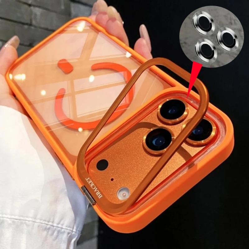 メタルレンズスタンド付きマグネットケース iPhone 17 - Taco Stand Holder のレビューと価格