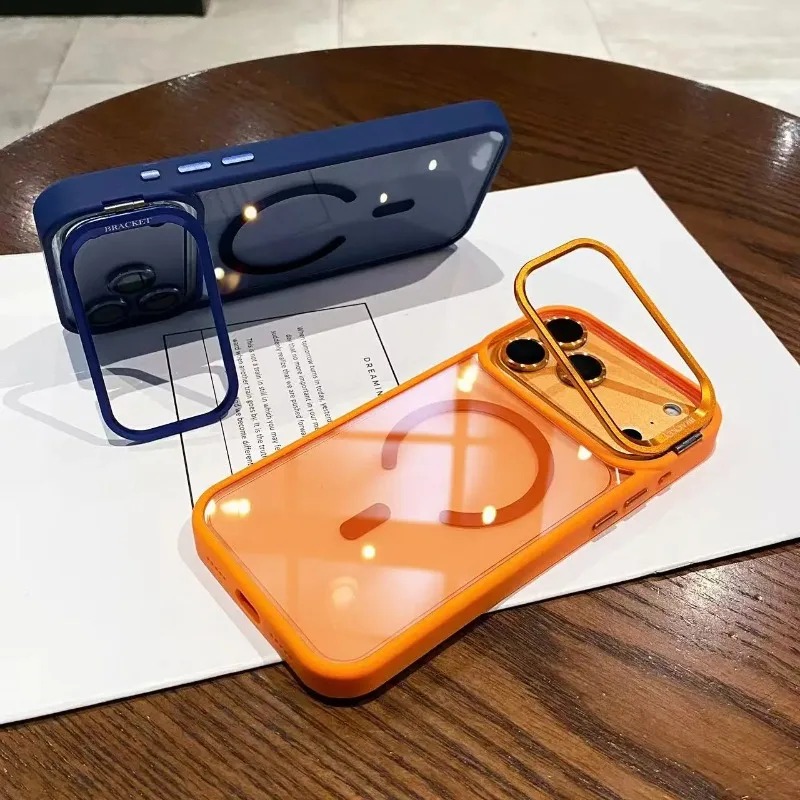 メタルレンズスタンド付きマグネットケース iPhone 17 - Taco Stand Holder のレビューと価格