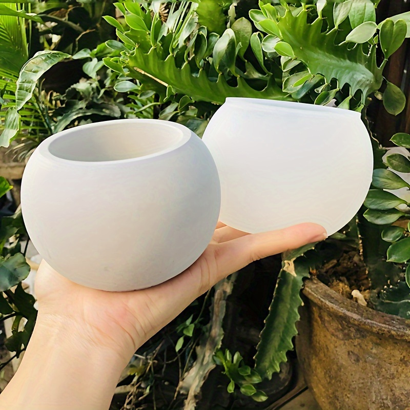 植木鉢シリコンモールド多肉植物植木鉢収納ボックス石膏コンクリ - Potsticker Mold のレビューと価格