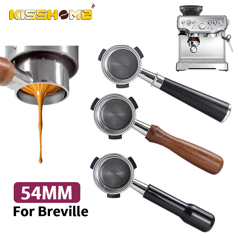 54mm コーヒーボトムレスポルタフィルター ネイキッドフィ - Breville Espresso Bes870 のレビューと価格