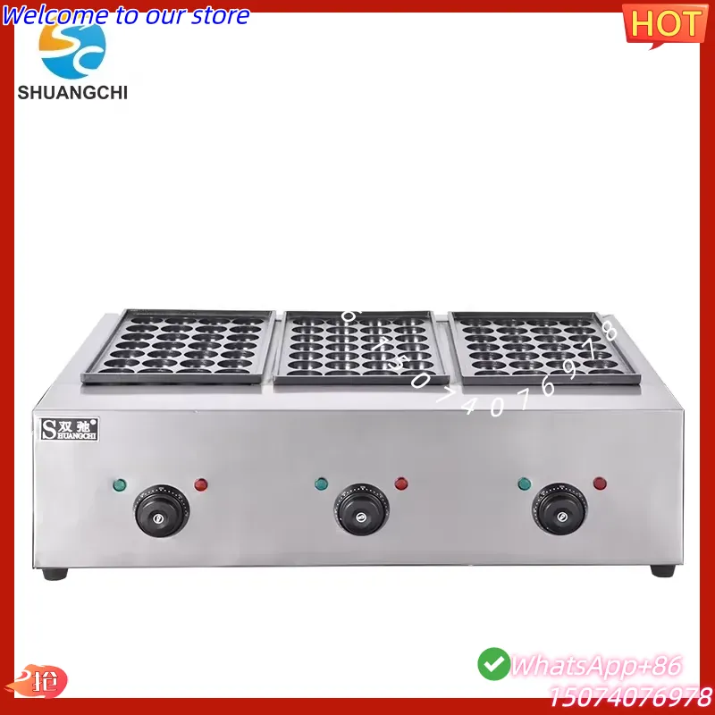 2026年式業務用たこ焼き機、タコ焼きグリル、3つの焦げ付き - Takoyaki Grill Plate のレビューと価格